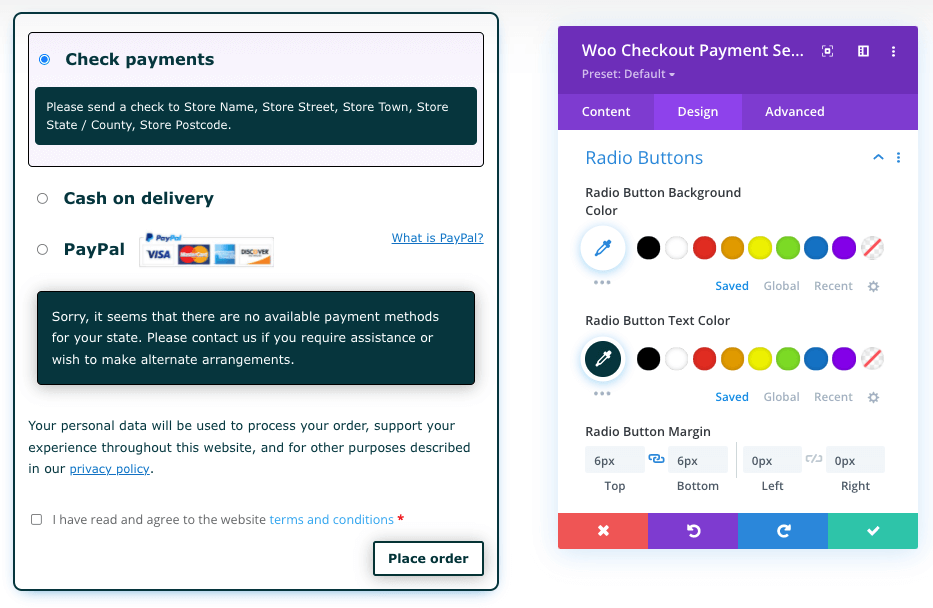 Woo Checkout payment module example