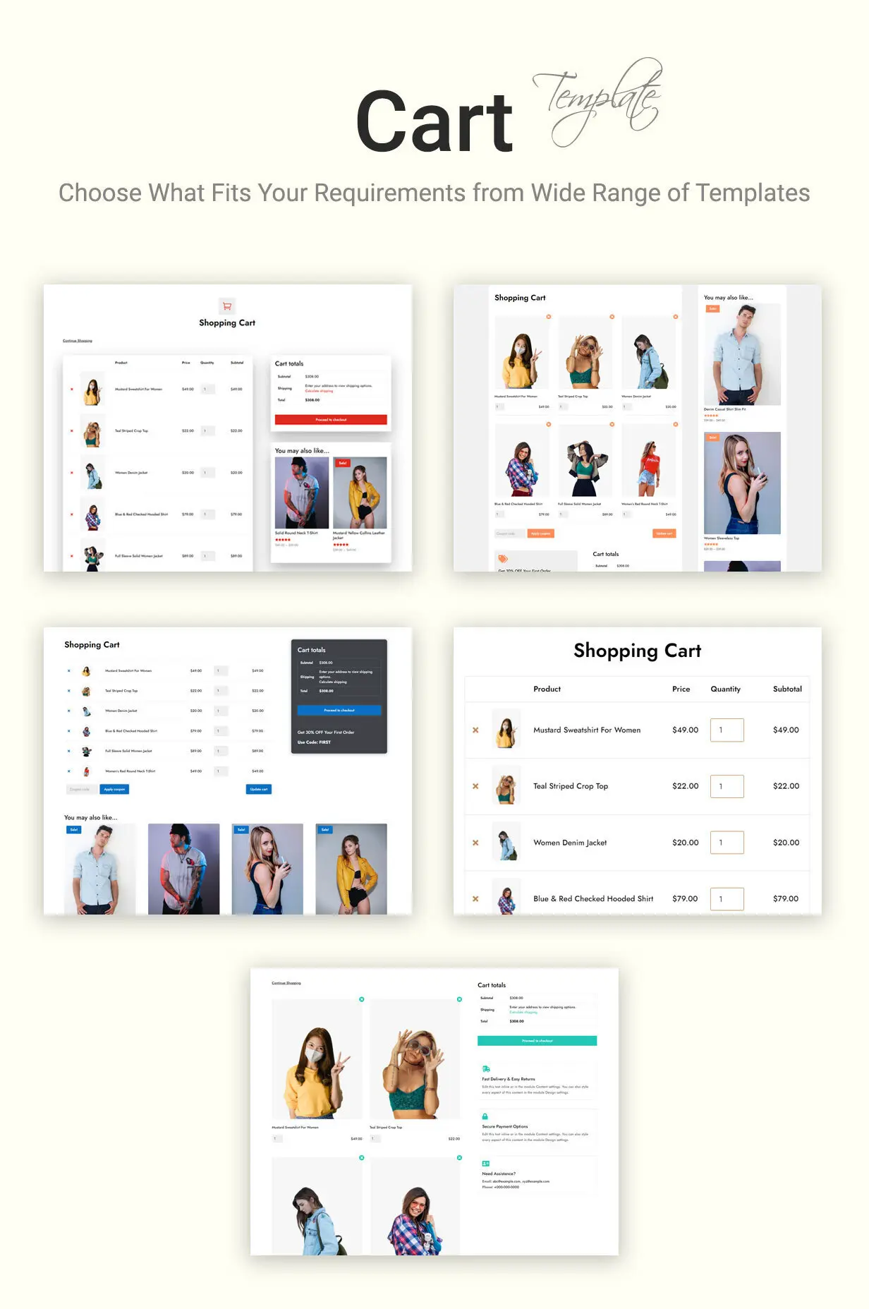 divi woocommerce cart pro cart pages