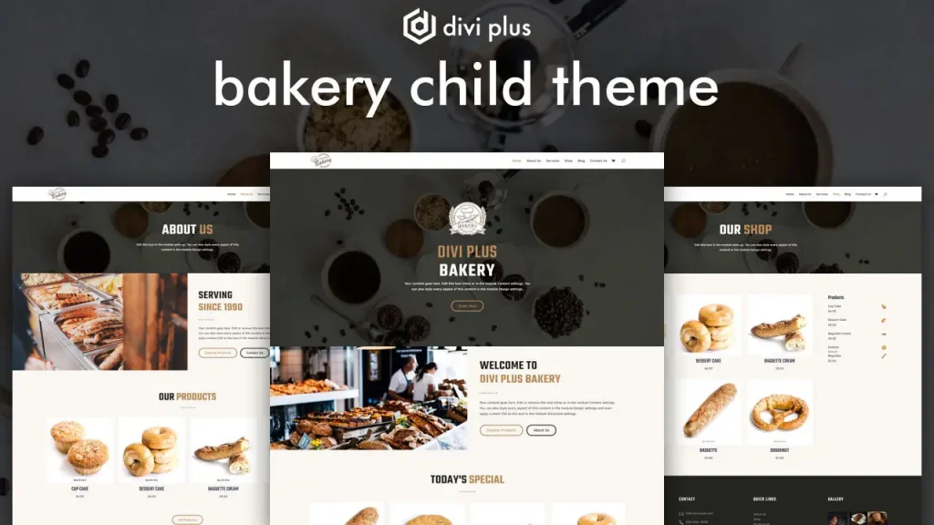 Divi Plus Bakery WooCommerce child theme