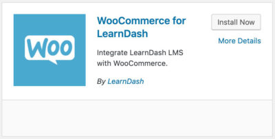 WooCommerce for LearnDash plugin