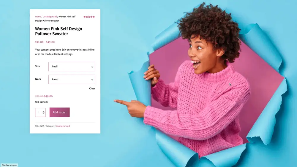 Divi WooCommerce Template