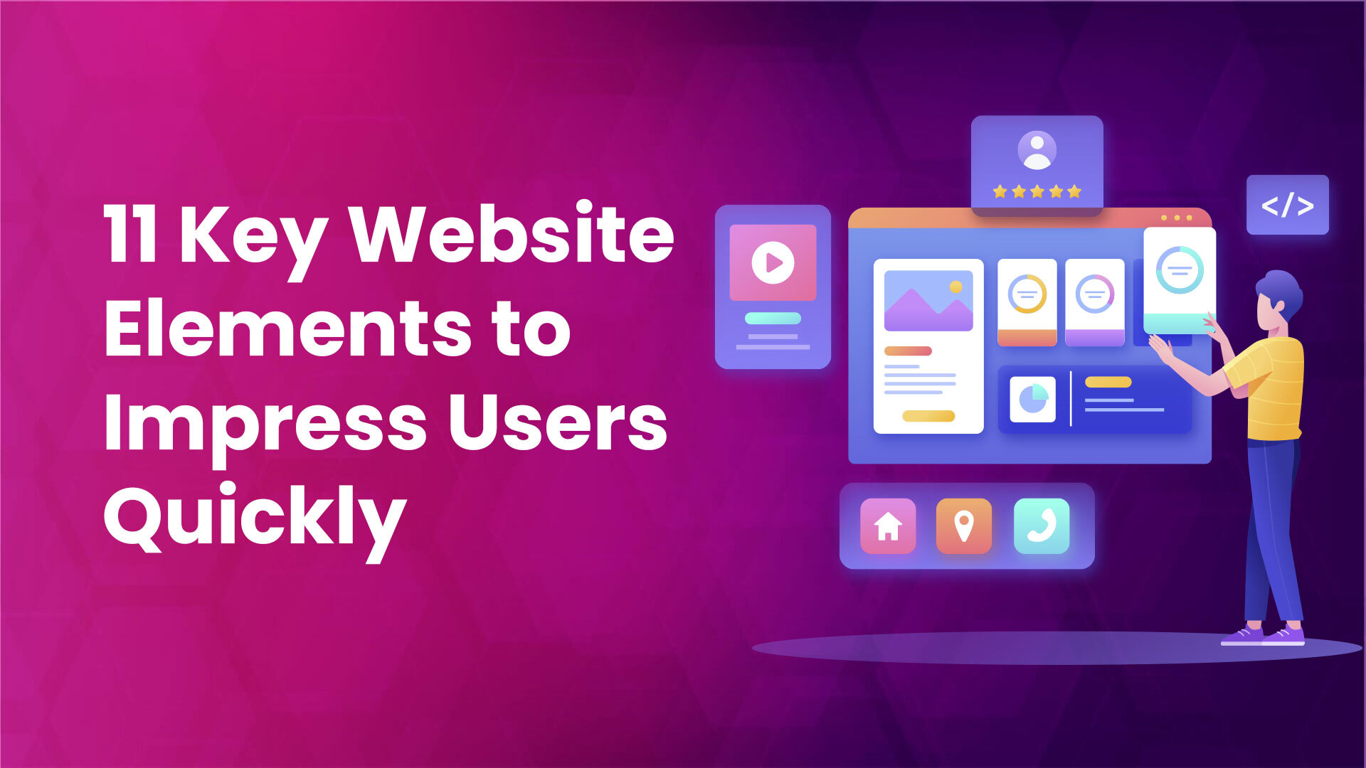 Website Elements to Impress Users