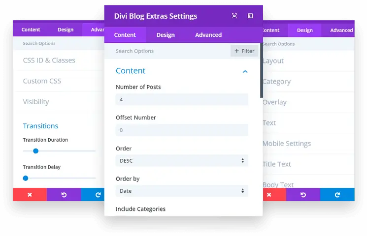 Divi Blog Module