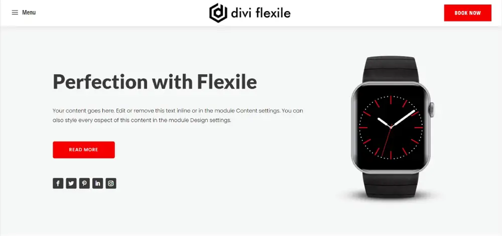 Divi Headers with CTA Button