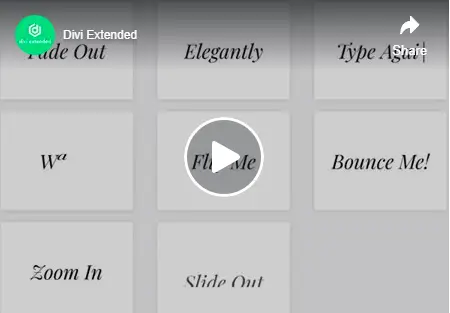 Divi Facebook Embedded Video Module