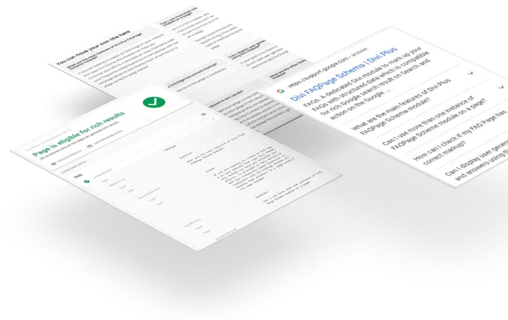 Divi FAQPage Schema Module