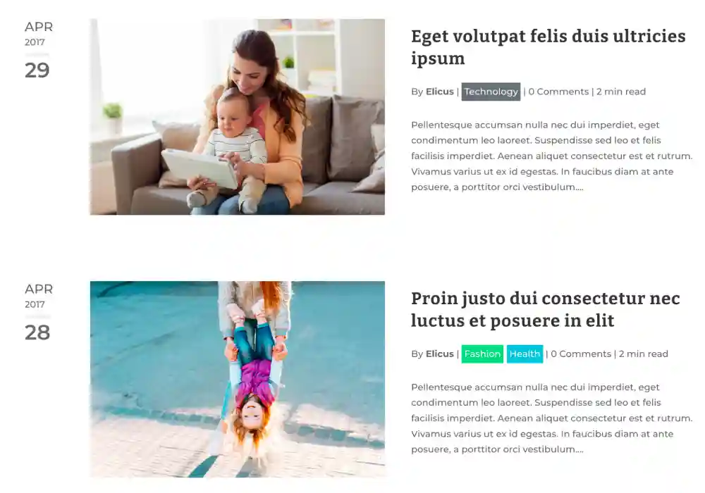 Divi Blog Syles