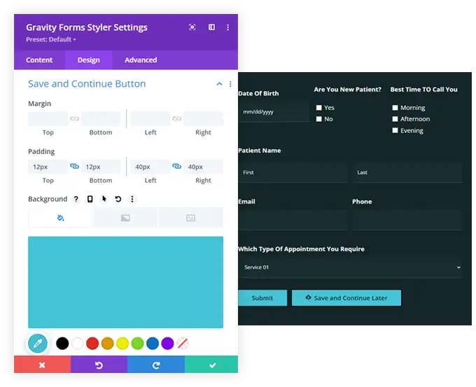 gravity forms divi plugin