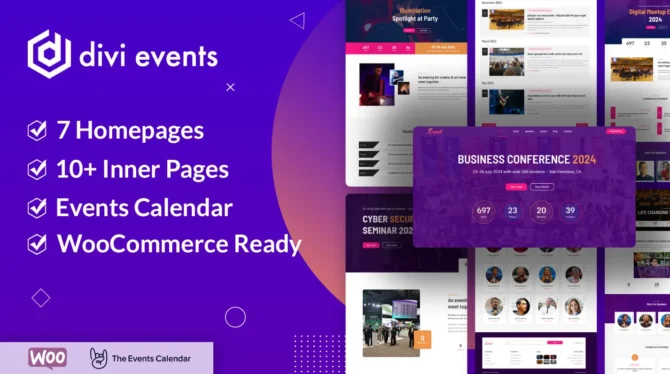 Divi Events Calendar