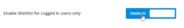 Enabling Wishlist Icon for Logged In Users Only