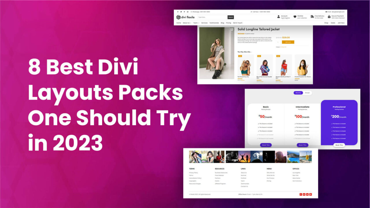 8 Best Divi Layouts Packs One Should Try in 2023 - Divi Extended