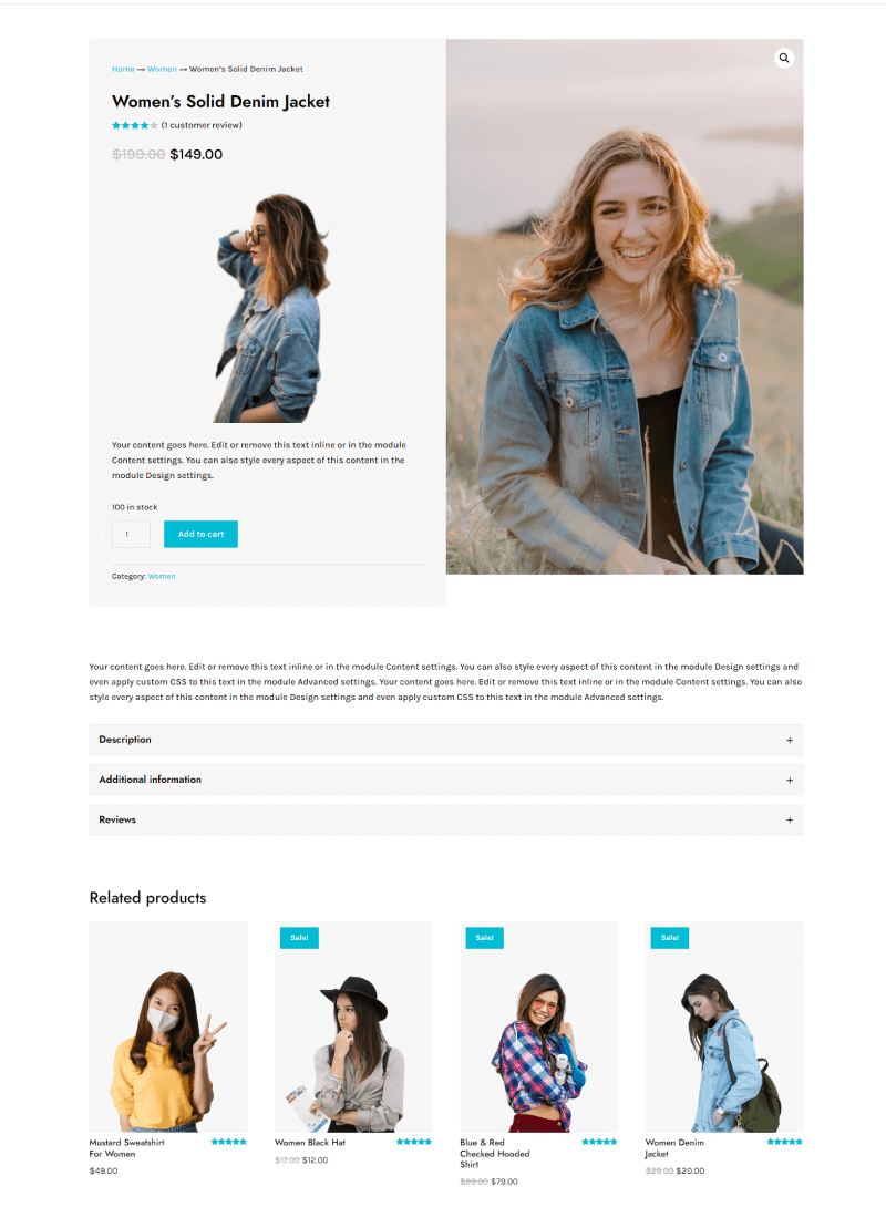 WooCommerce Product Page Layouts 48
