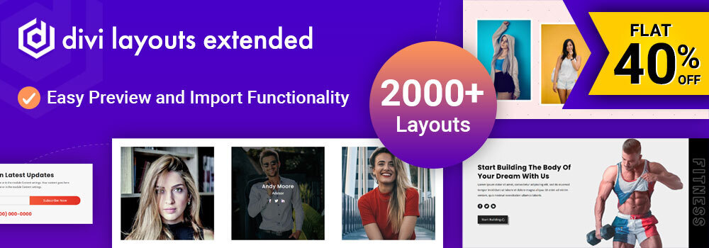Divi Extended Black Friday Sale 2023.- Divi Layouts Extended