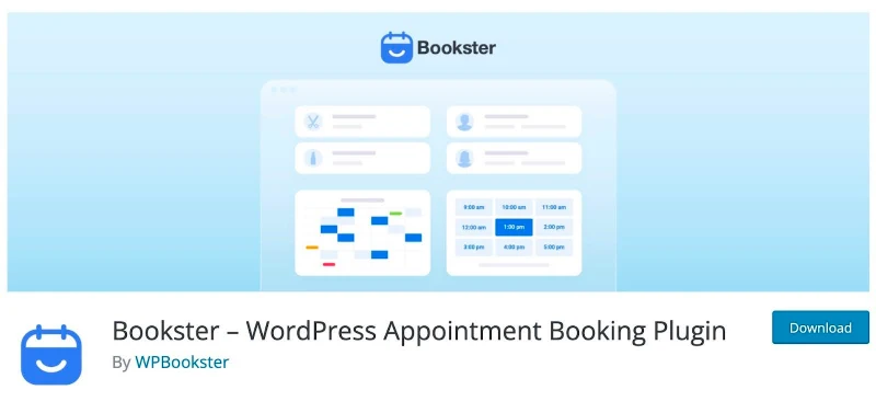 Bookster - WordPress Appointment Booking Plugin