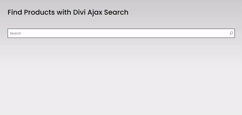 Find products on Woo store using Ajax search color attribute
