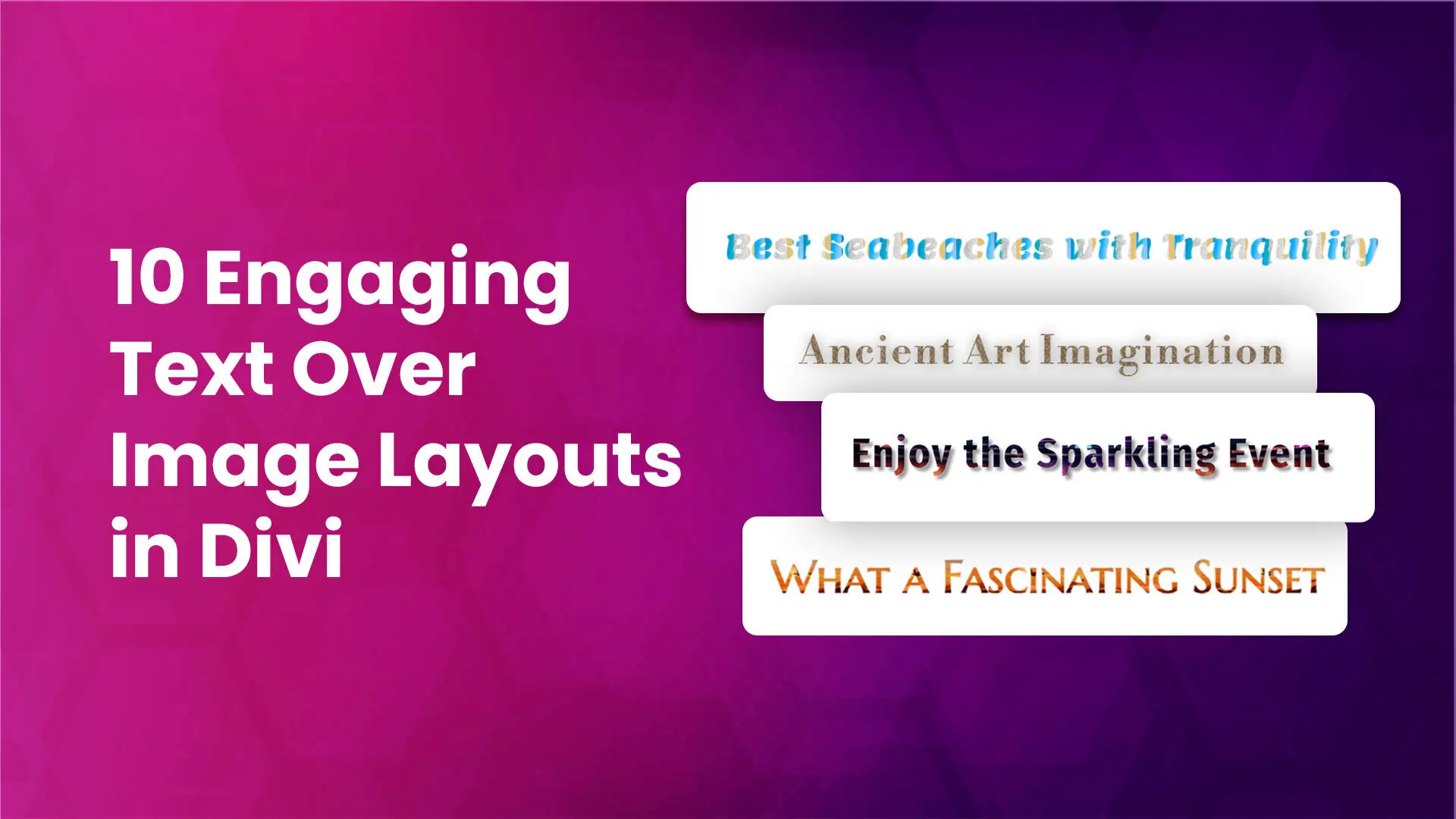 best divi text over image layouts