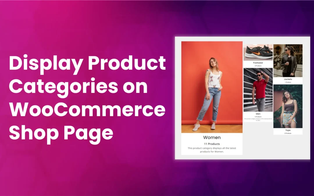 How to Display Product Categories on WooCommerce Shop Page