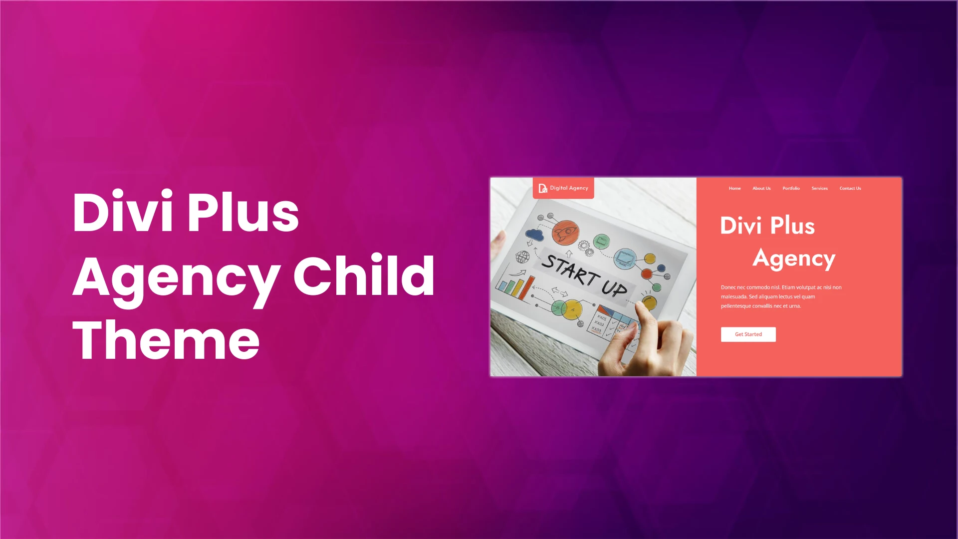 Divi Plus agency child theme for companies