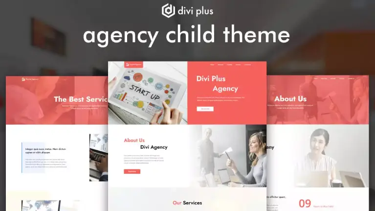 Divi Plus Agency child theme