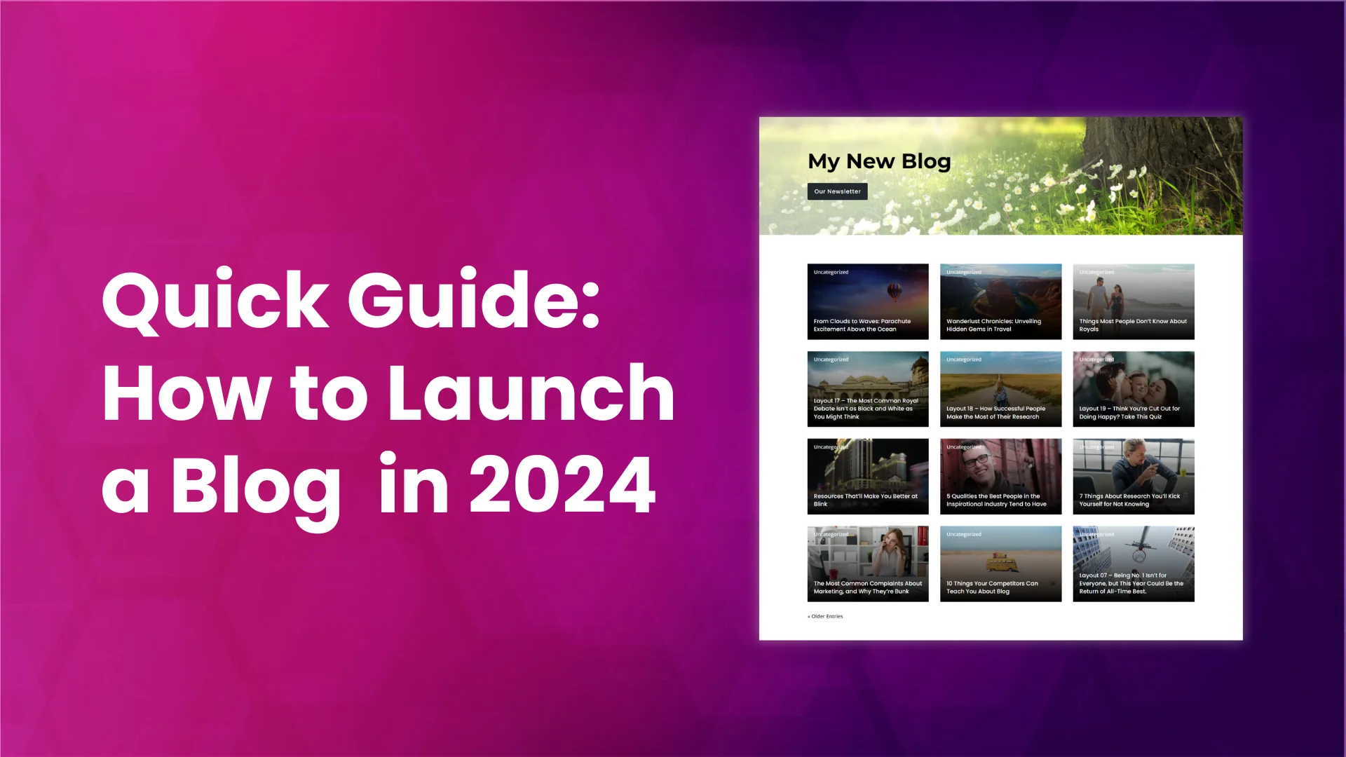 How to build a blog in 2024