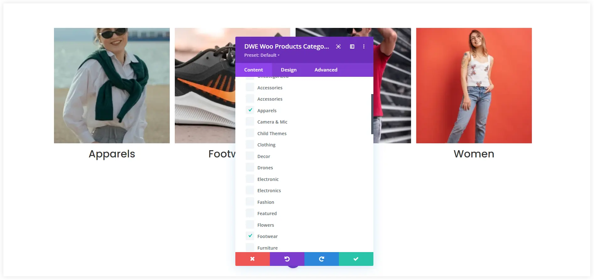 How to display product categories on WooCommerce shop page