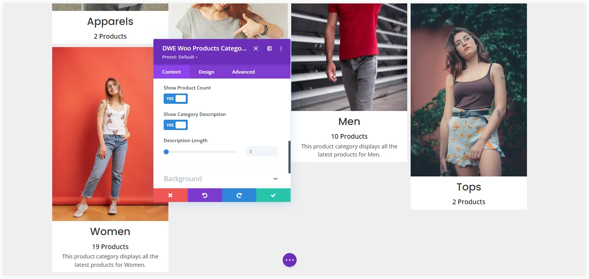 How to display product categories on WooCommerce shop page