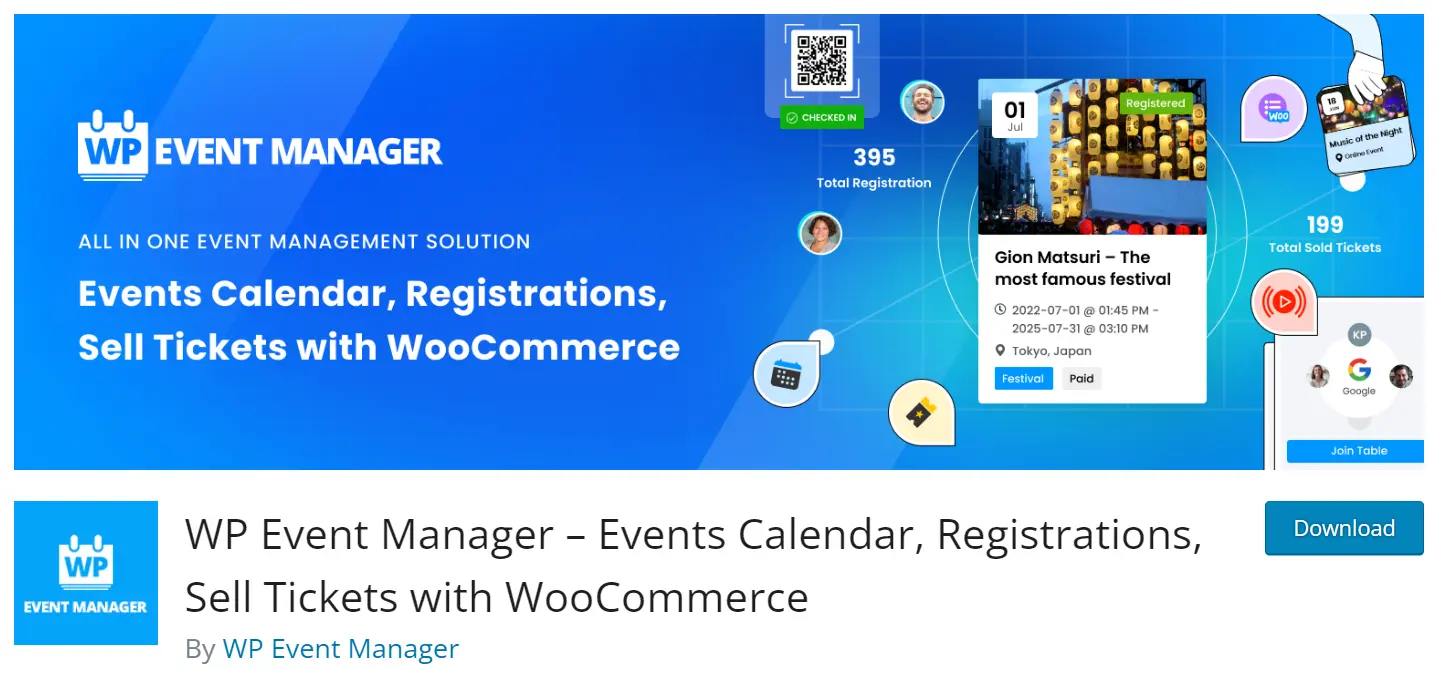 wp event manager plugin