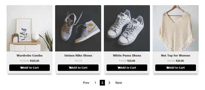 Add to Cart Icon on Left