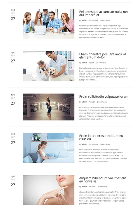 Divi Blog Extras Full Width layout