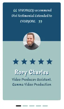 Divi testimonials layouts for mobile