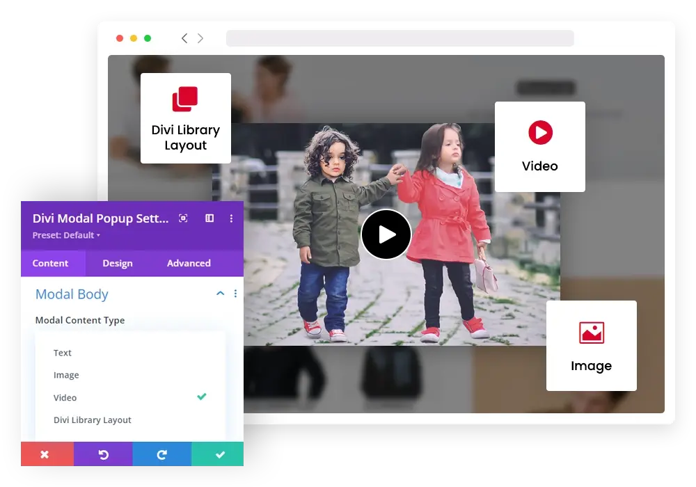 divi video lightbox module