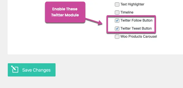 Enabling Twitter module of Divi Plus