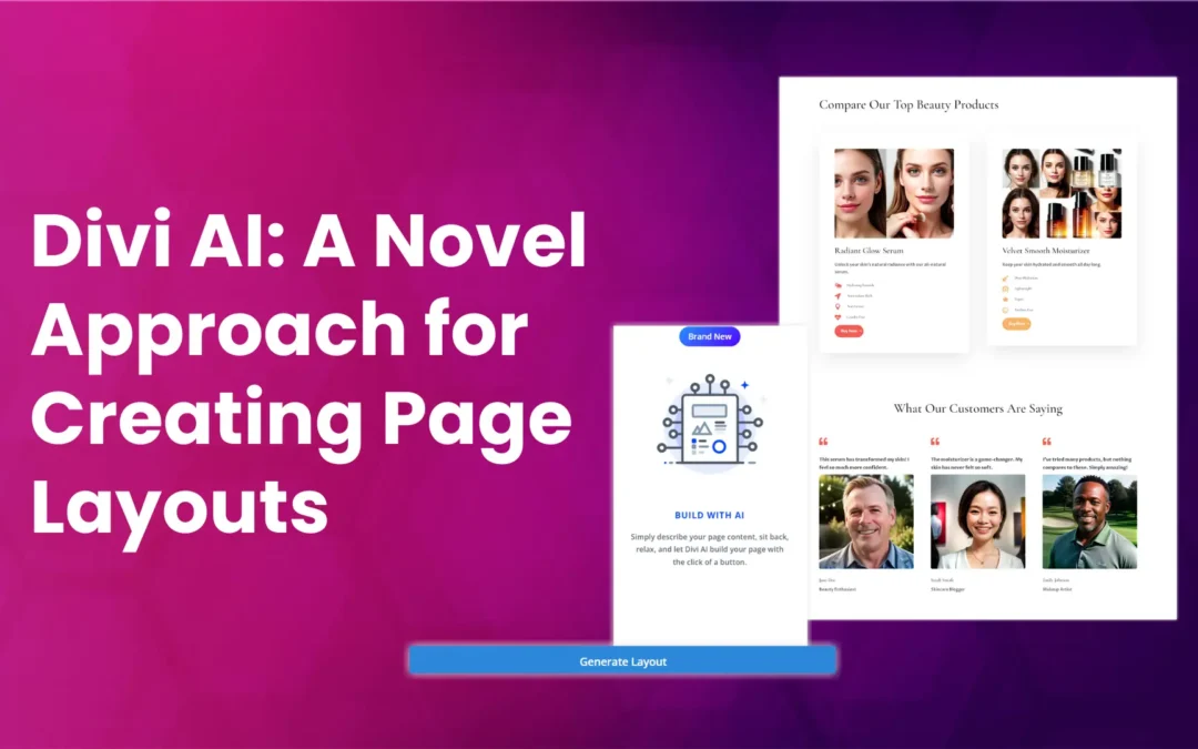 How to Generate Page Layouts with Divi AI