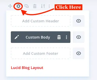 Assign blog layout in Divi theme builder