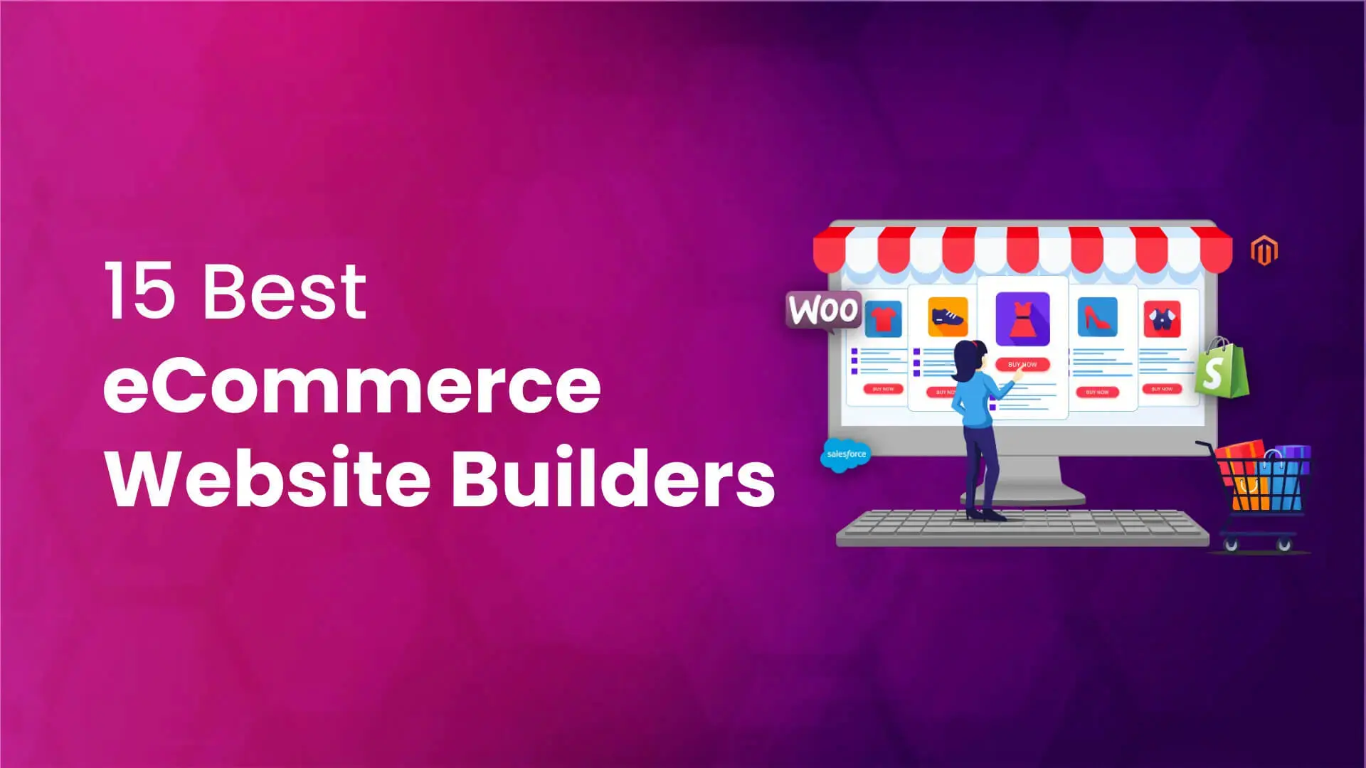 Best eCommerce website builders