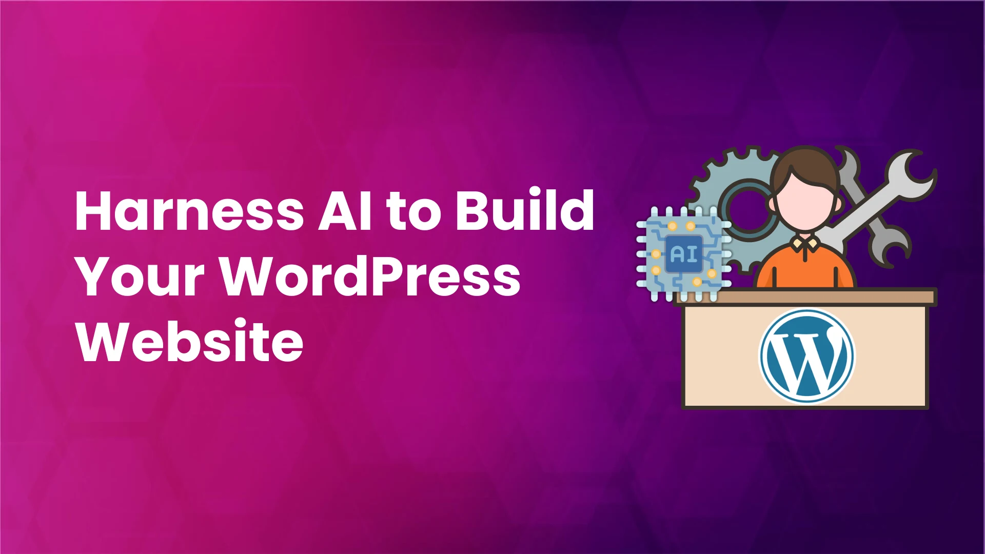 Build WordPress website with AI