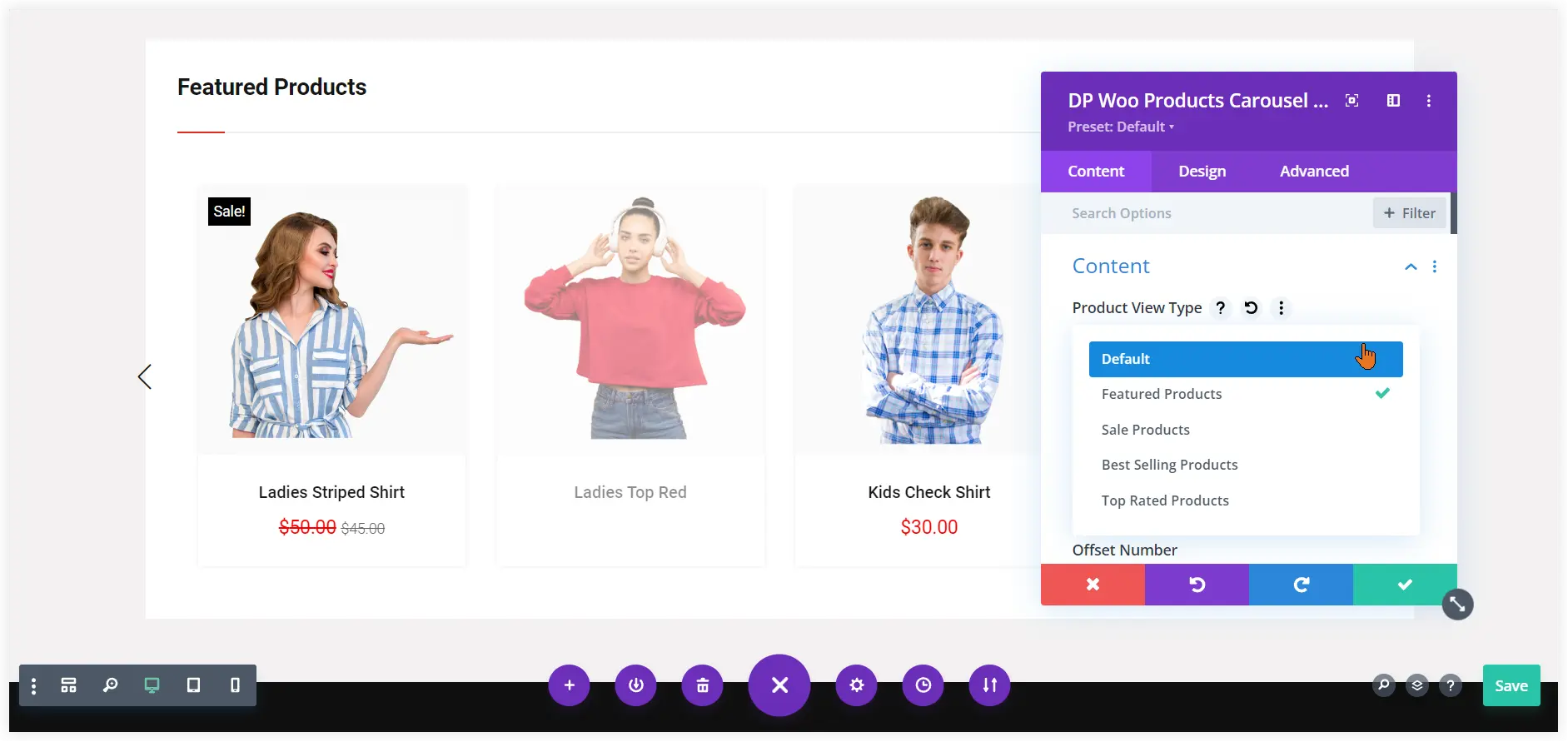 Customize Divi Ecommerce homepage page layout