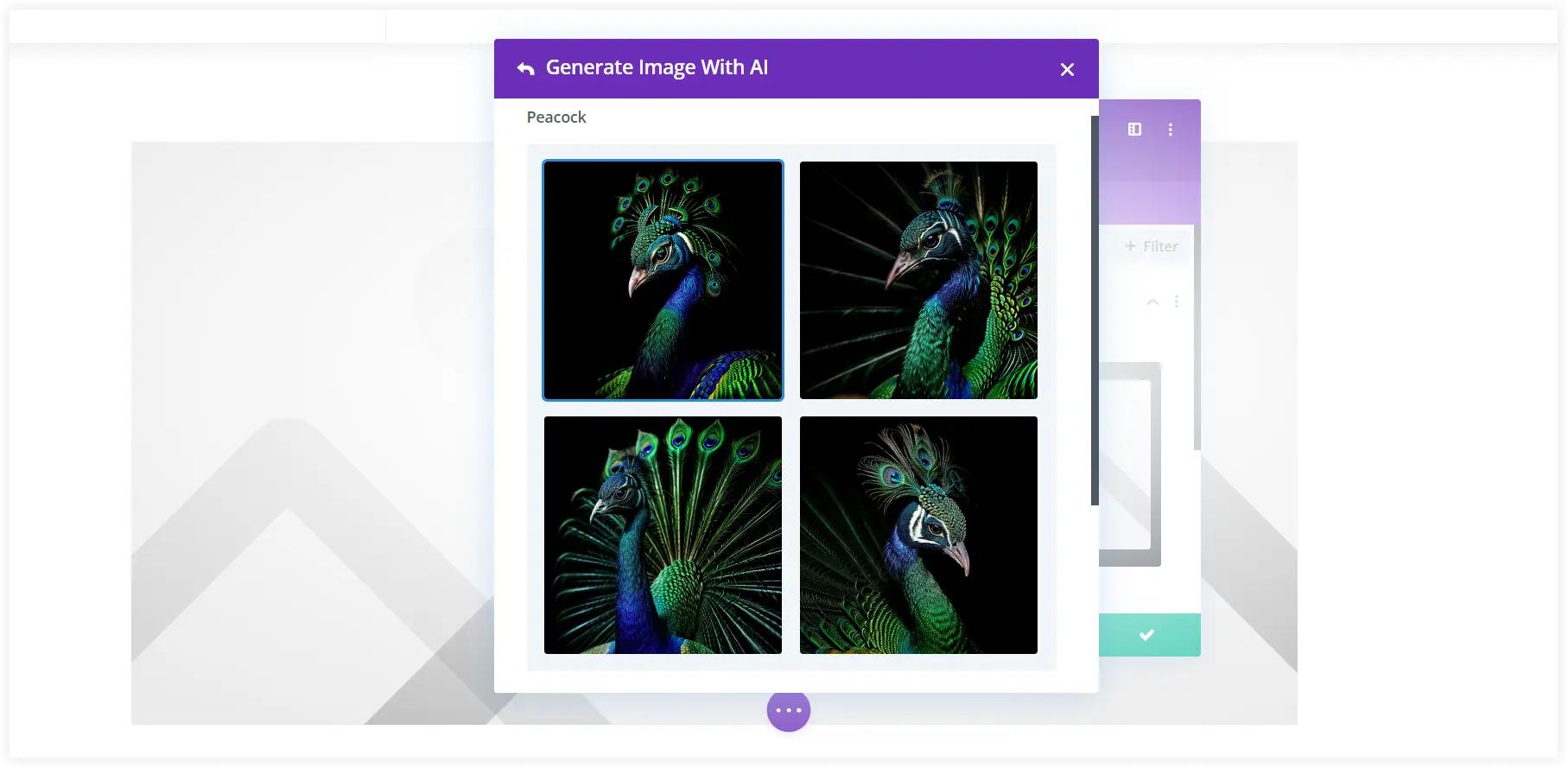 Images generated with Divi AI