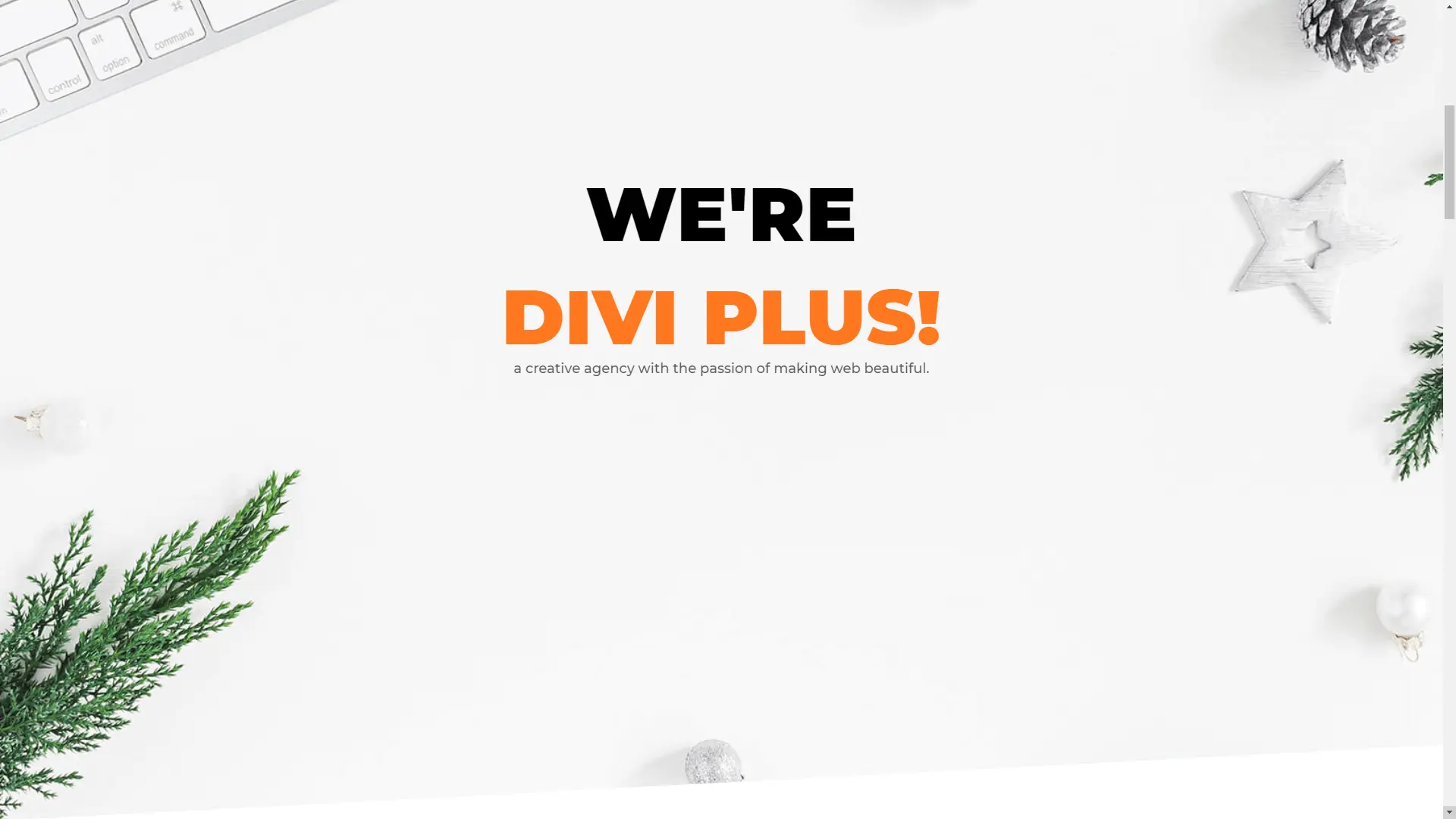Divi animated text