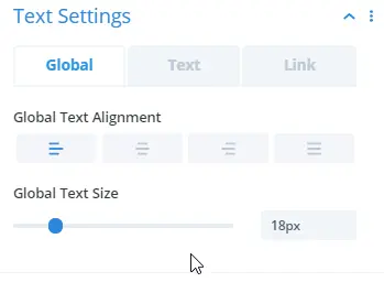 Divi breadcrumbs global text settings