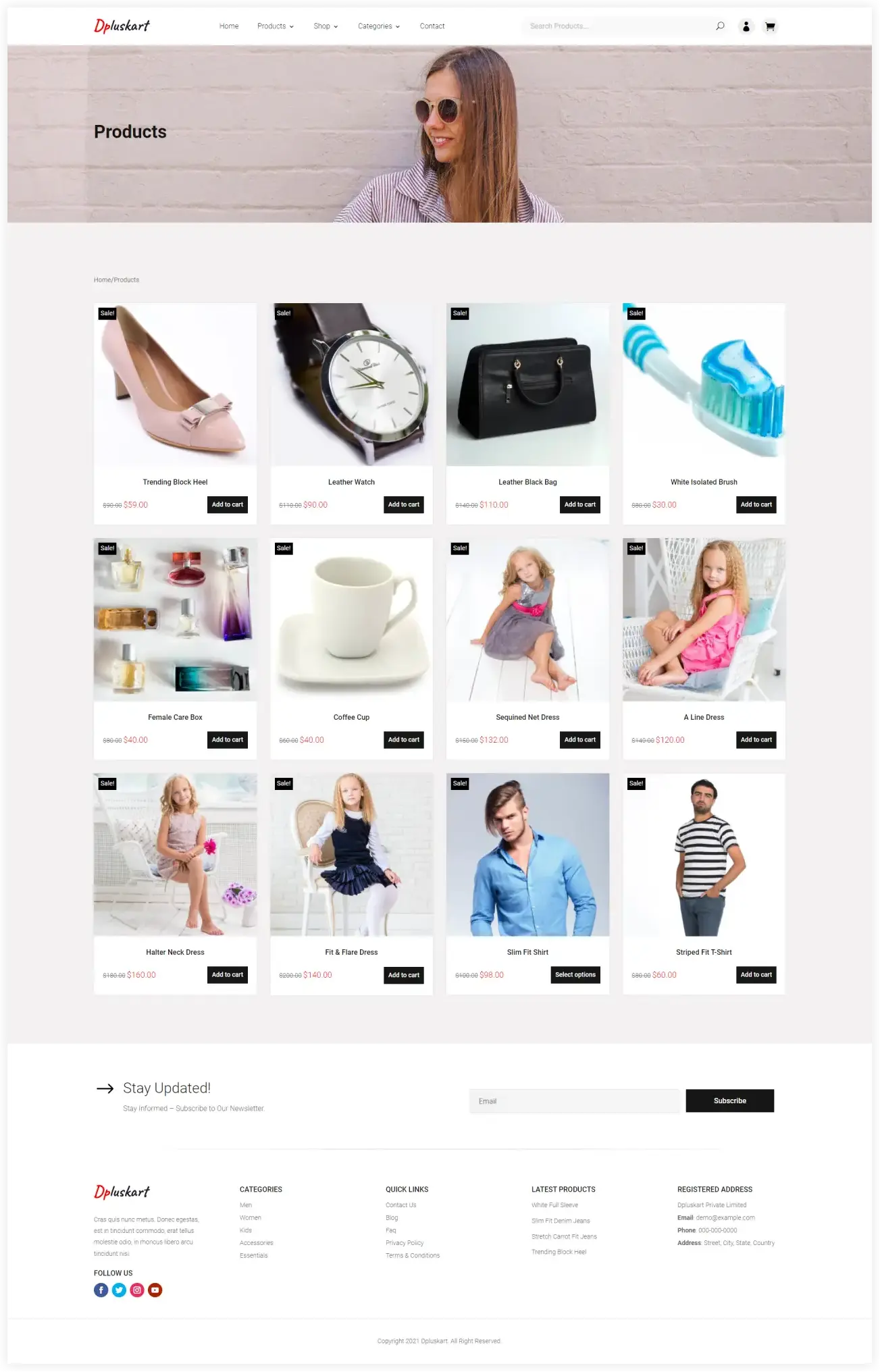Divi Ecommerce product page layout