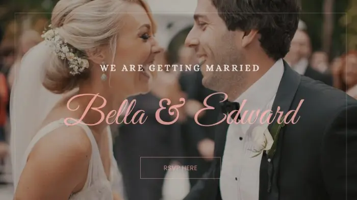 Divi Plus wedding template