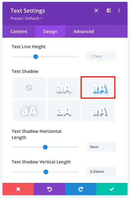 Divi text customization