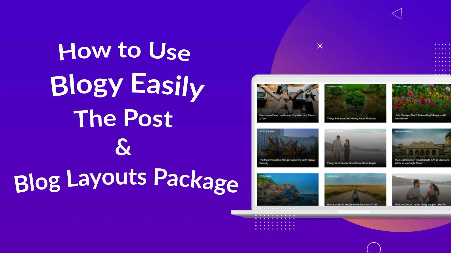 How to use blogy custom Divi layouts package