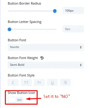 Optin button custom text settings