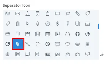 Separator icon