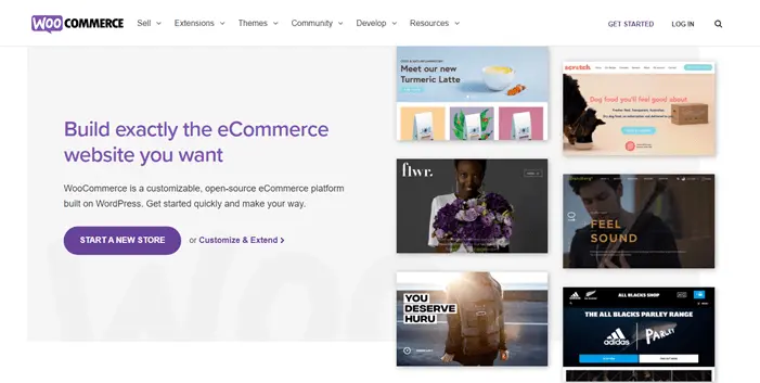 WooCommerce eCommerce website builder