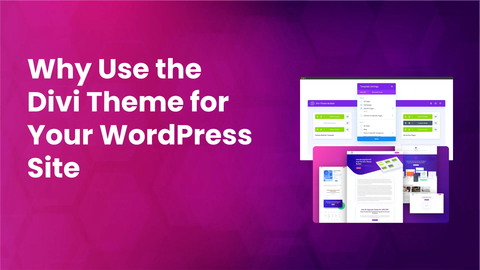 Benefits of Divi theme-why use it