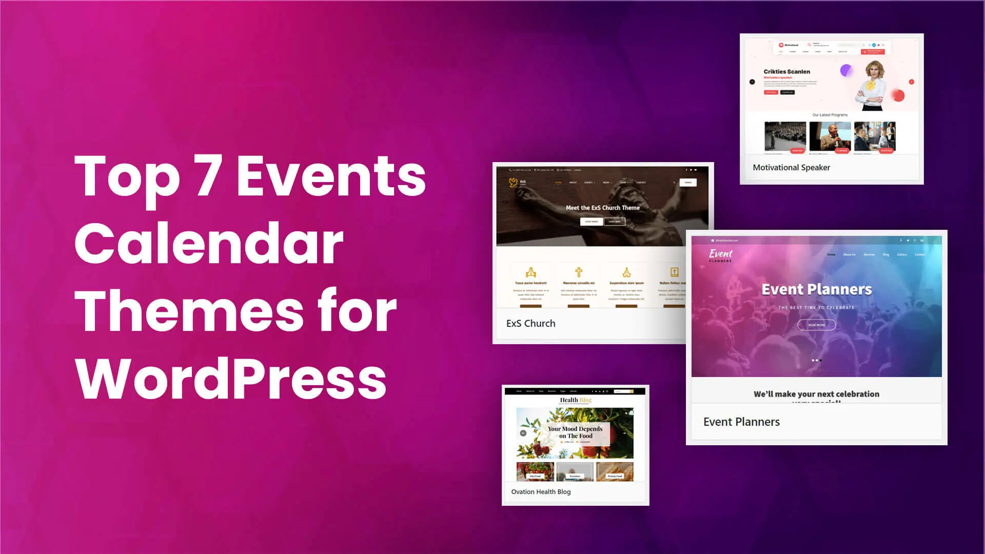 Best Events Calendar themes for WordPress