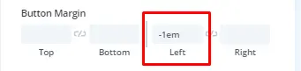 Button margin setting
